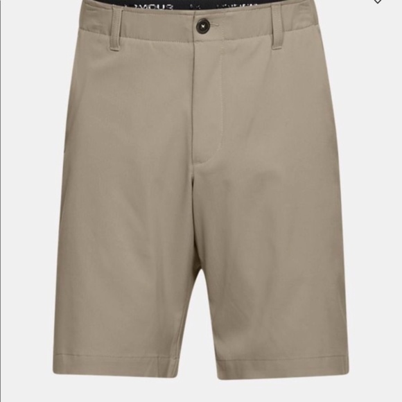 men's under armour khaki shorts